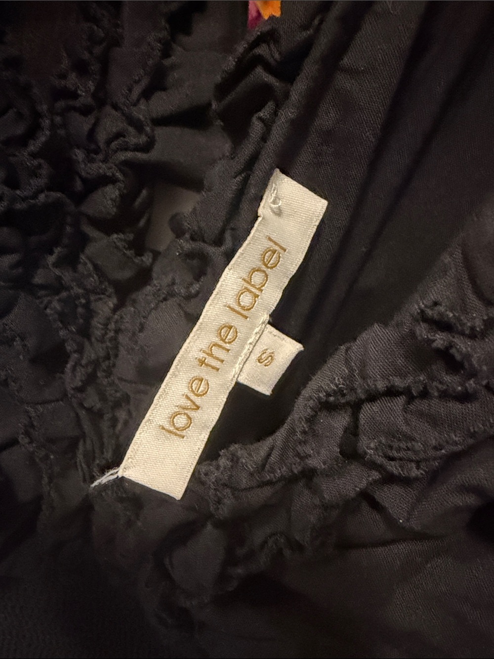 Love the Label Black Ruffle-Trim Maxi Dress - Women's - Picture 3 of 3